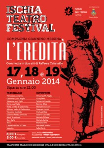 All'Ischia Teatro Festival arriva la commedia "L'Eredita'"