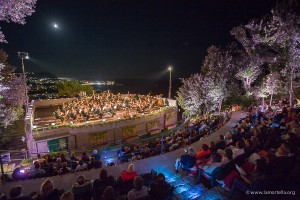 Ai Giardini La Mortella di Forio d'Ischia - Presentazione del Festival estivo 2014 delle Orchestre Giovanili al Teatro Greco