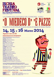 All'Ischia Teatro Festival in scena "Il medico dei pazzi"