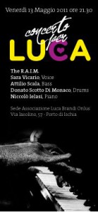 Eventi 2011 - Concerto Per Luca