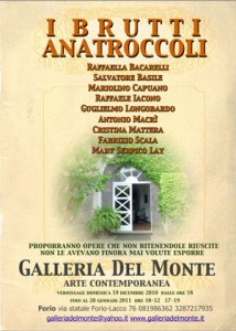 Eventi 2011 - I brutti anatroccoli - Vernissage