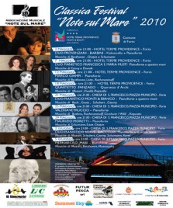 Eventi 2010 - Il Classica Festival Note sul mare