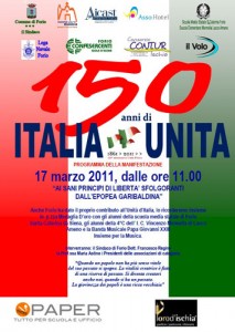 Forio d'Ischia festeggia i 150 anni di Italia Unita