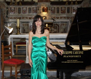 Ischia - Valeria Vetruccio a conferma dell'altissimo livello del Classica Festival Note Sul Mare 2010