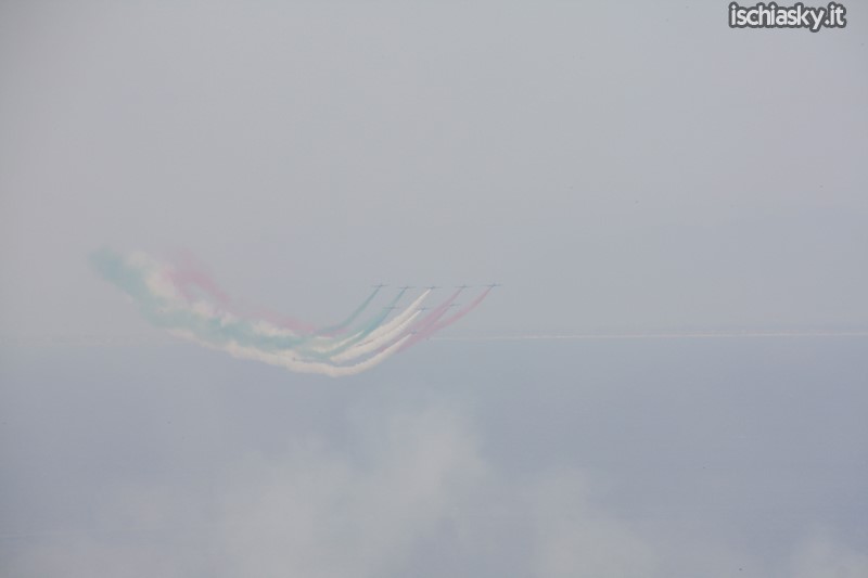 Le Frecce Tricolori ad Ischia