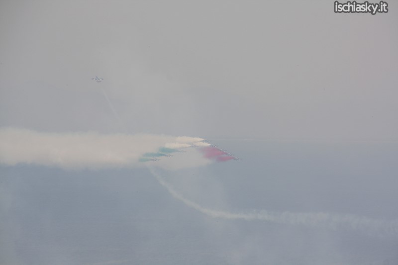 Le Frecce Tricolori ad Ischia