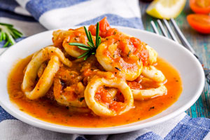 Calamari in cassuola