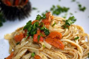 Spaghetti ai ricci di mare